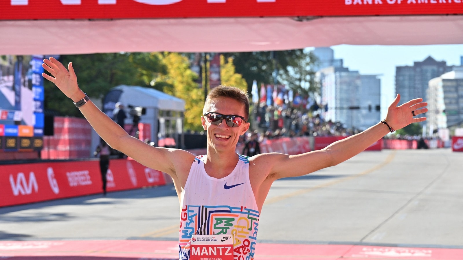 Conner Mantz breaks 23-year-old national marathon record at 2025 Chicago Marathon: Check his impressive running time
