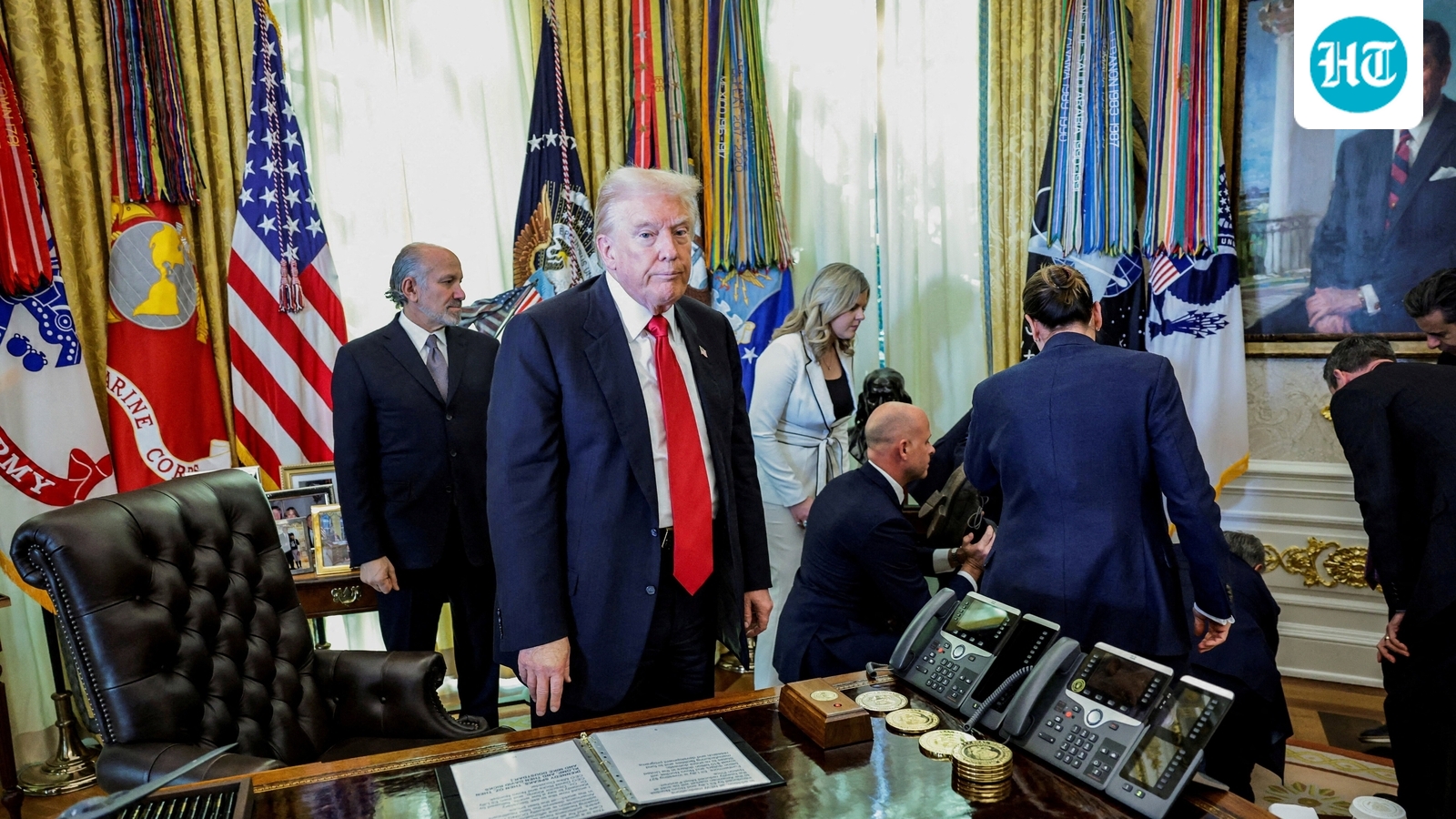 Is Trump sick? Video shows POTUS 'asleep' in Oval Office, sparking health concerns