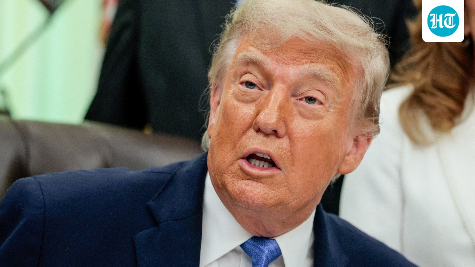 Trump launches ‘massive leak hunt’ after report claims aides held Epstein strategy meeting without him