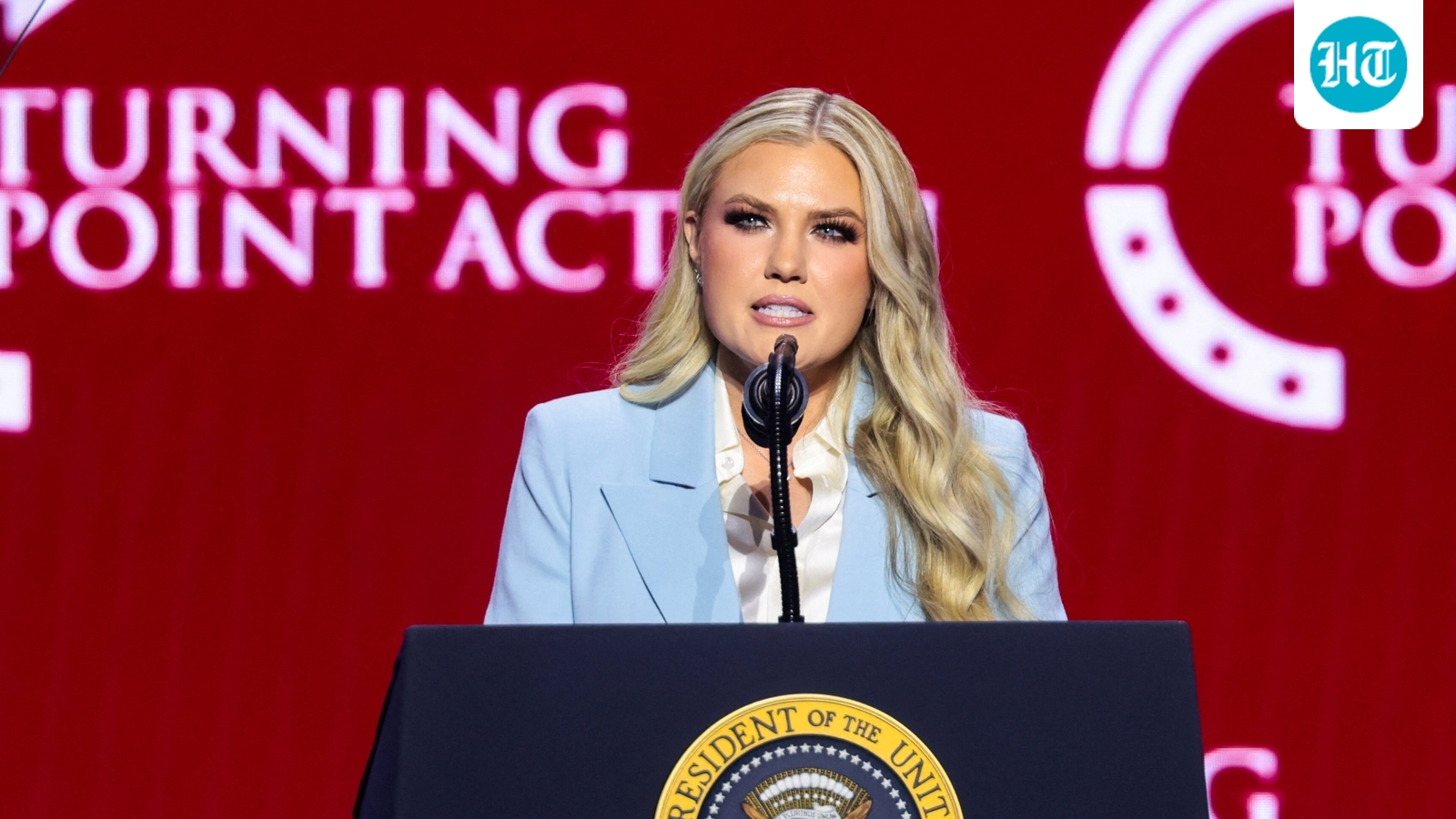 Erika Kirk running for president in 2028? Rumors surface after TPUSA event speech, ‘This is a soft launch’