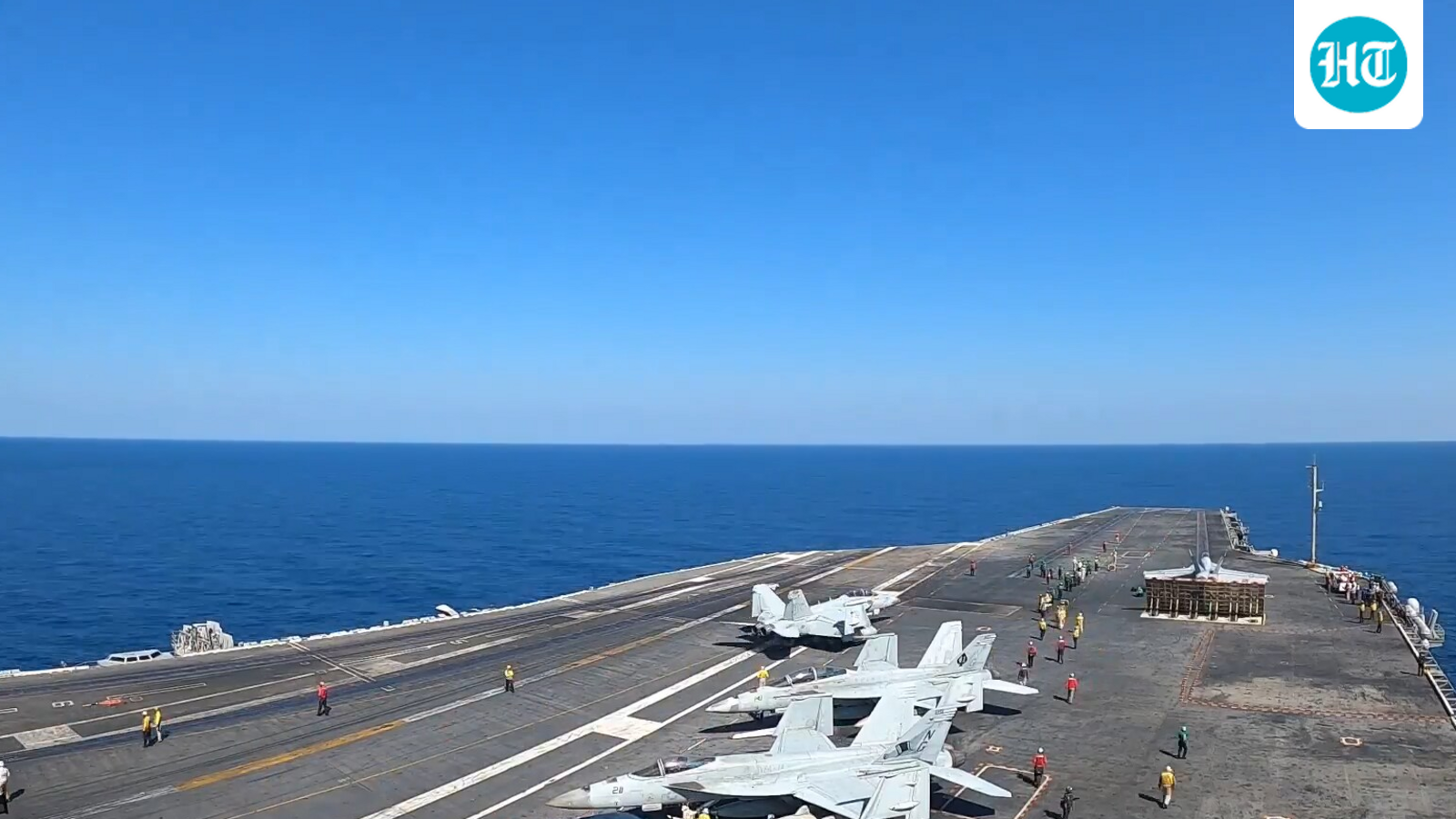 Video shows USS Abraham Lincoln carrying out coordinated routine amid heightened Iran-US tensions | Watch
