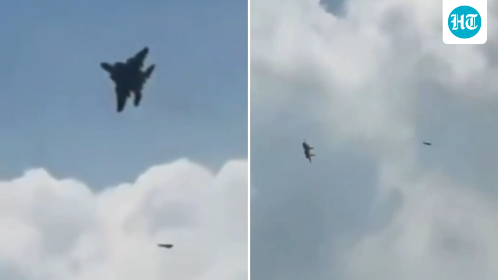 US F-15 jet 'chases' Iran's Shahed drone in Iraq, video goes viral