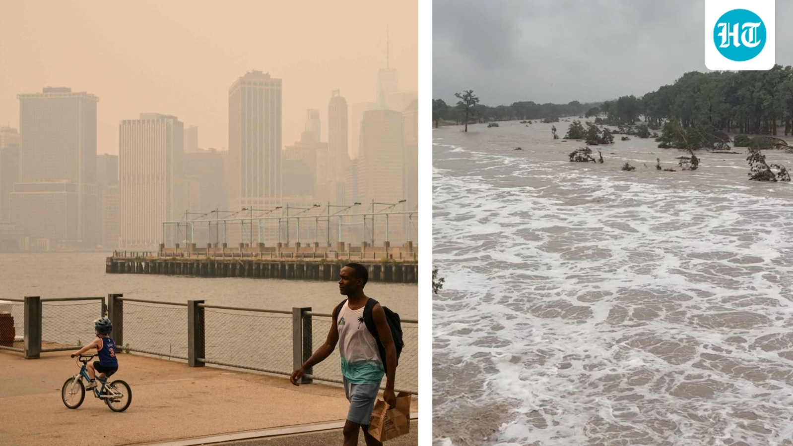 AQI 600 in Detroit, floods in Texas, wildfires in California & Canada: What's fuelling America's weather chaos