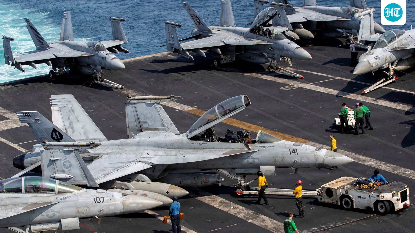 Massive US Naval armada waiting for Trump's order on April 6