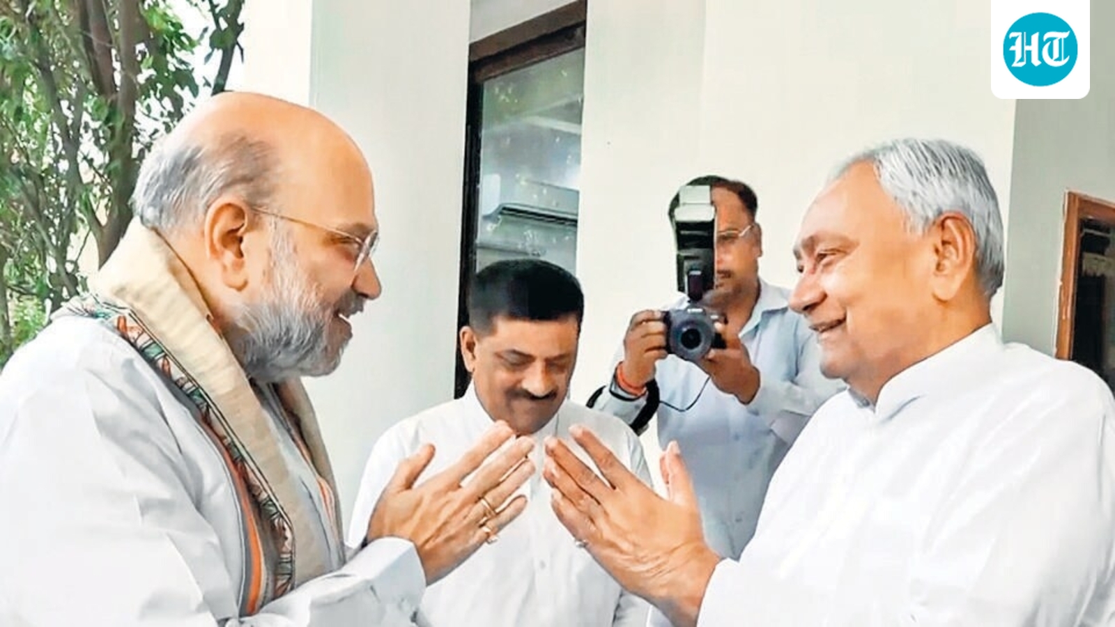 Ahead of Bihar government formation, JD(U) leaders meet Amit Shah