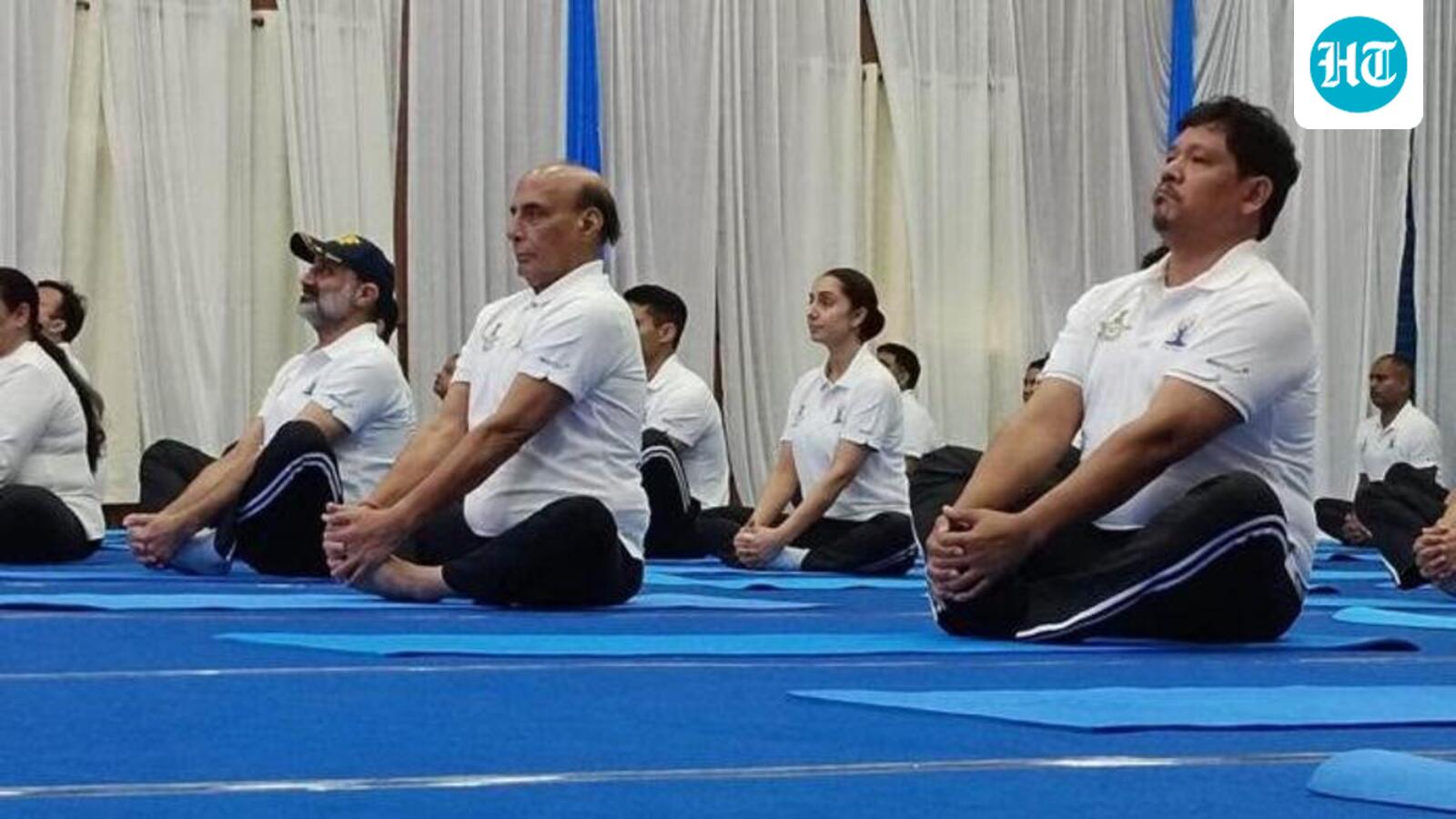 Rajnath Singh backs key Meghalaya infrastructure proposals on Yoga Day