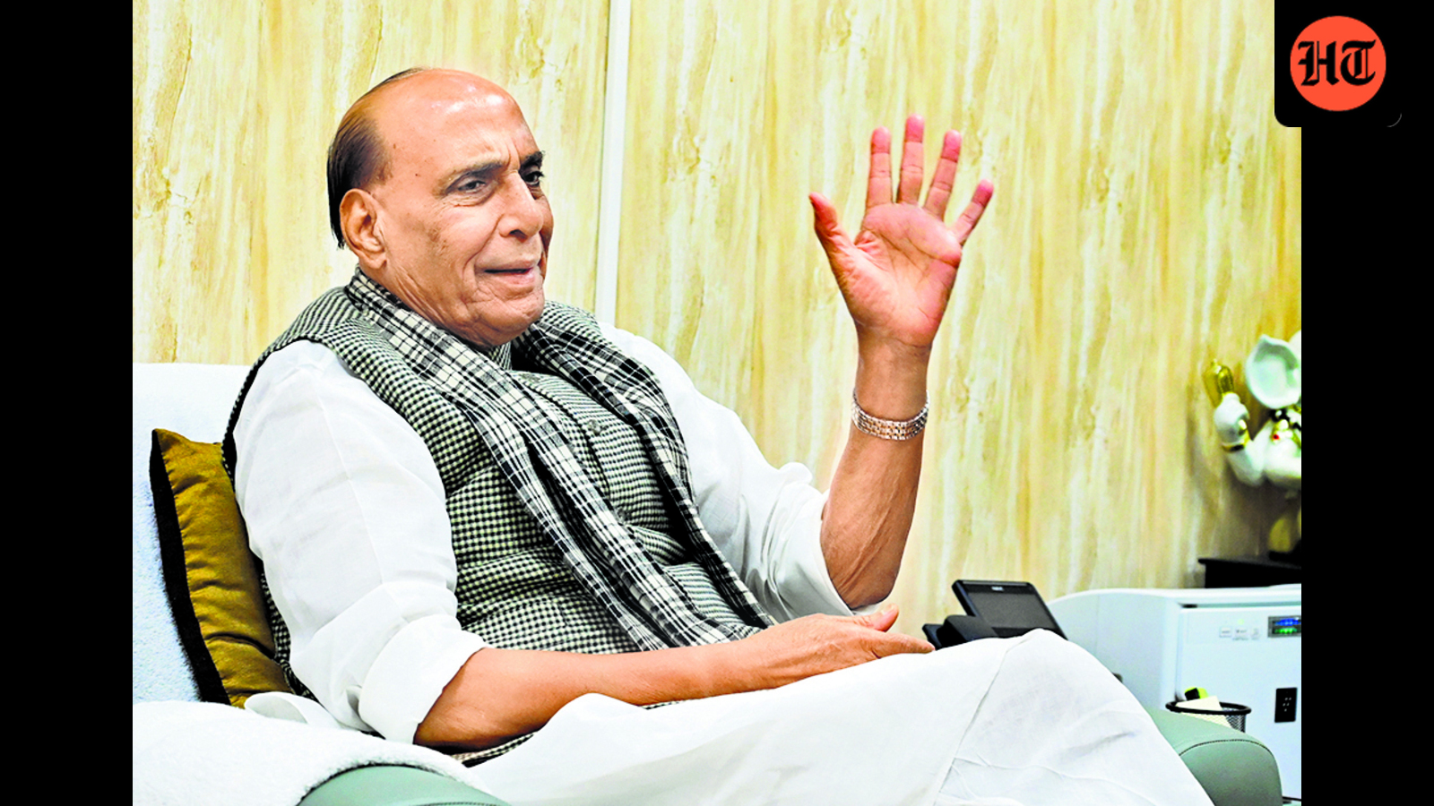 HT Interview: NDA will get a clear majority in Bihar elections, says Rajnath Singh