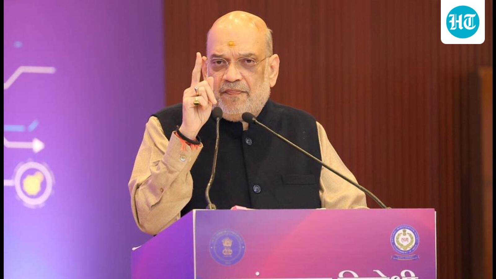 Shah lauds Pahalgam, Delhi terror probe; plans 360-degree assault on organised crime