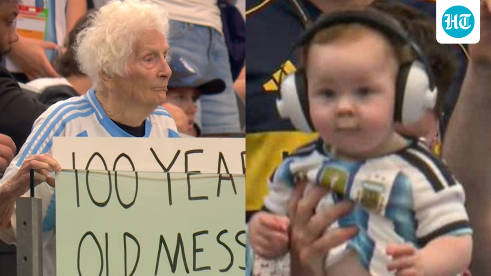 Lionel Messi unites all age-groups; 100-year-old woman and toddler enthralled by Argentine superstar's mastery