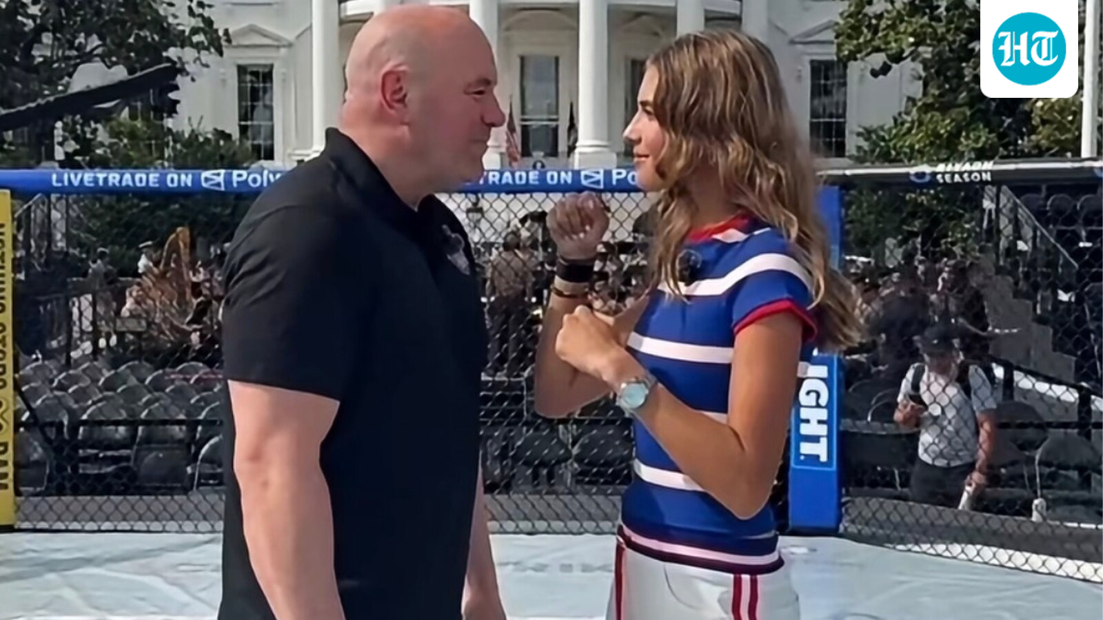 Dana White and Kai Trump share playful UFC ‘face off’ video before White House event; watch