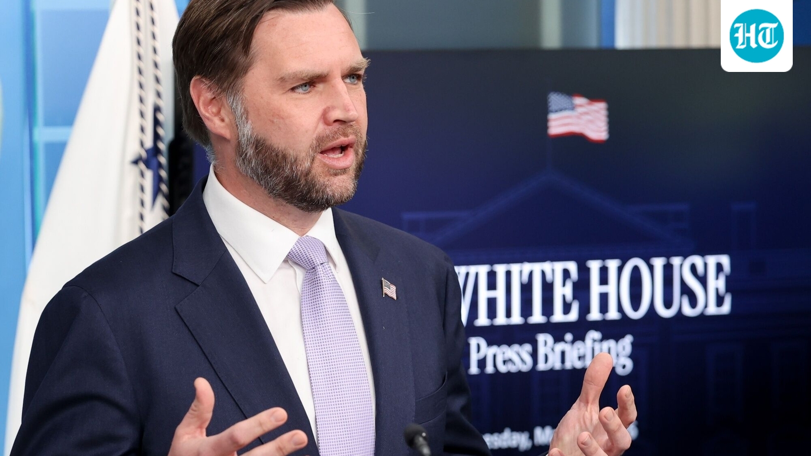 Did JD Vance joke Karoline Leavitt should be VP? What he said: 'When Usha has our baby...'