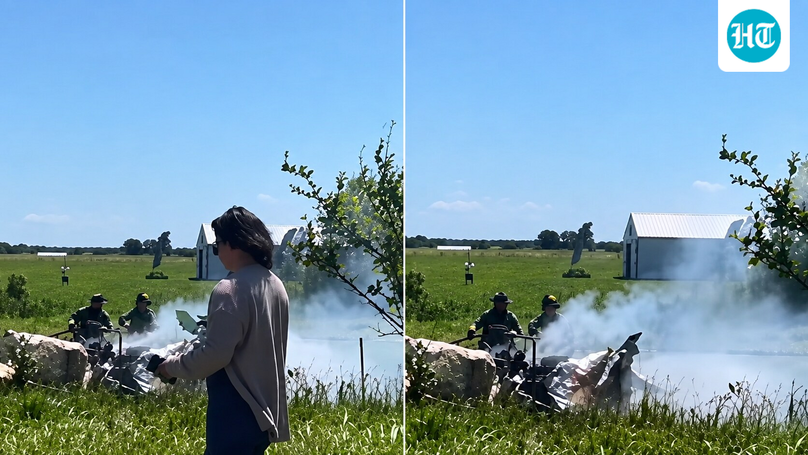 Missouri plane crash: Shocking video captures smoking wreckage after 12 killed