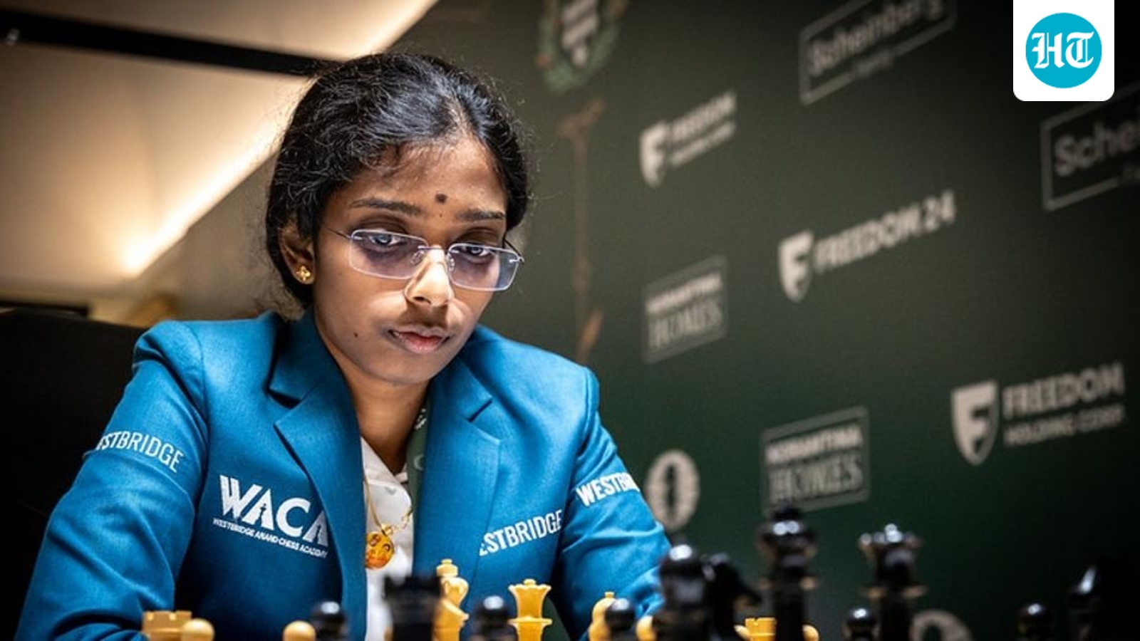 ‘It’s clear that at my best I can match the top players’: Vaishali