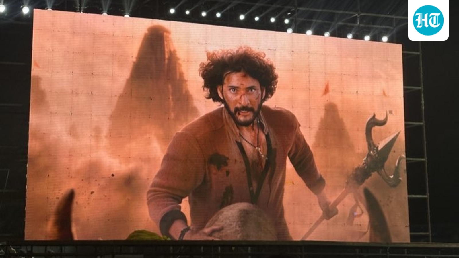 Varanasi first glimpse: Mahesh Babu's first look from SS Rajamouli film sees him wield trishul, ride bull