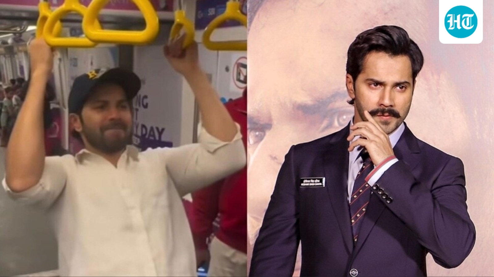 Varun Dhawan fined  ₹500 for pull-ups inside Mumbai Metro, his team says no penalty issued