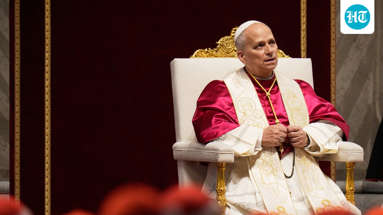 Pope Leo XIV denounces 'delusion of omnipotence' he says fuels US-Israeli war in Iran