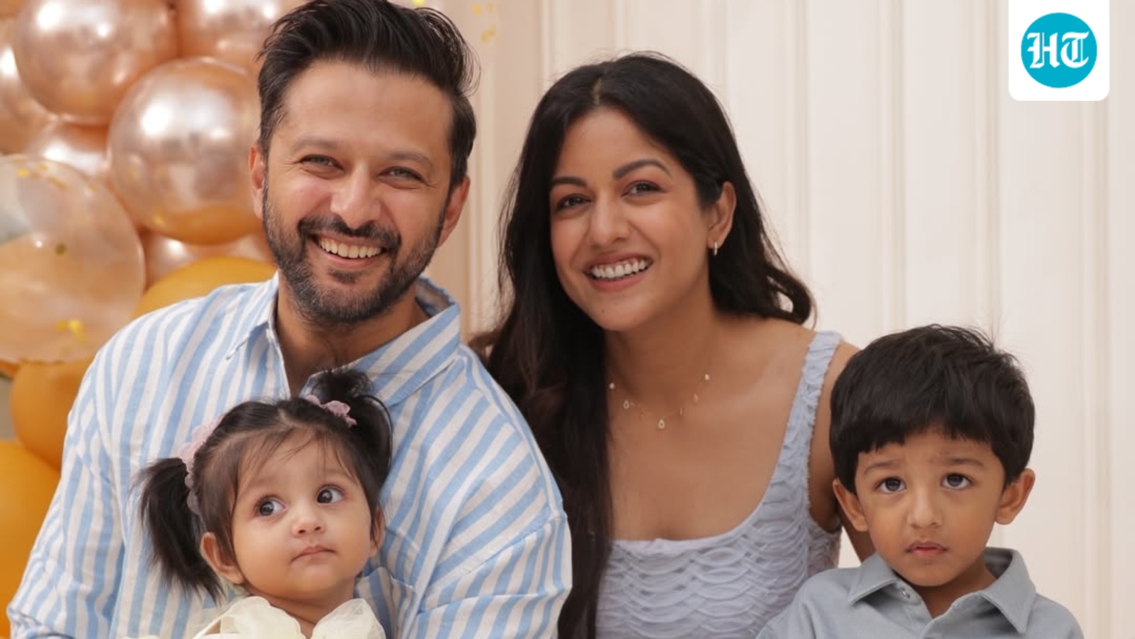 Ishita Dutta and Vatsal Sheth reveal daughter Veda's face on her first birthday; fans can't stop gushing