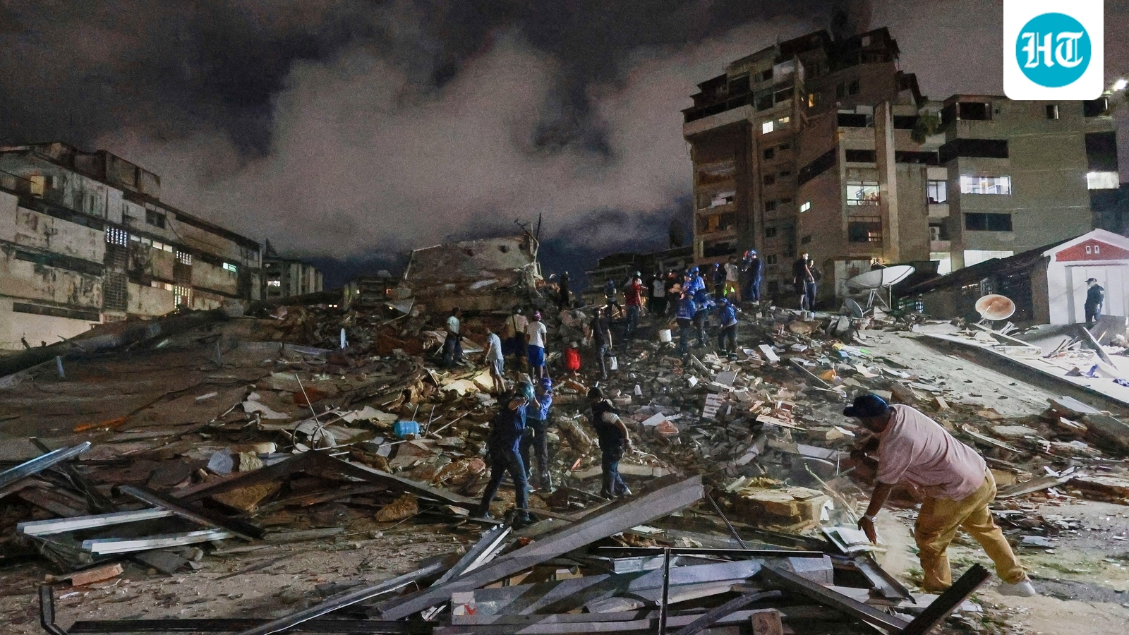 Venezuela earthquakes in visuals: Screams, panic as tremors ‘kept getting stronger'