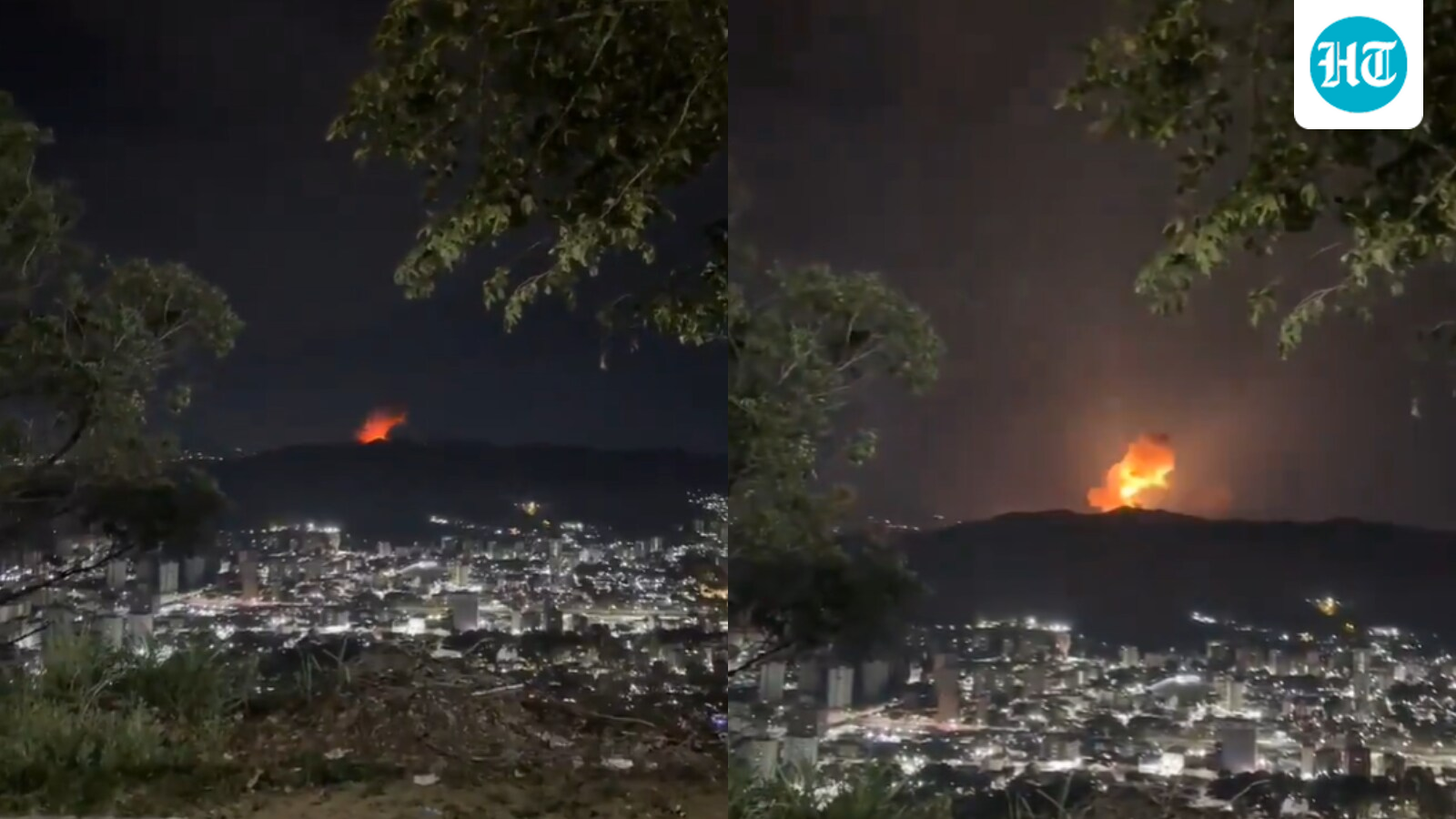 Multiple explosions heard in Venezuela capital Caracas amid tensions with US