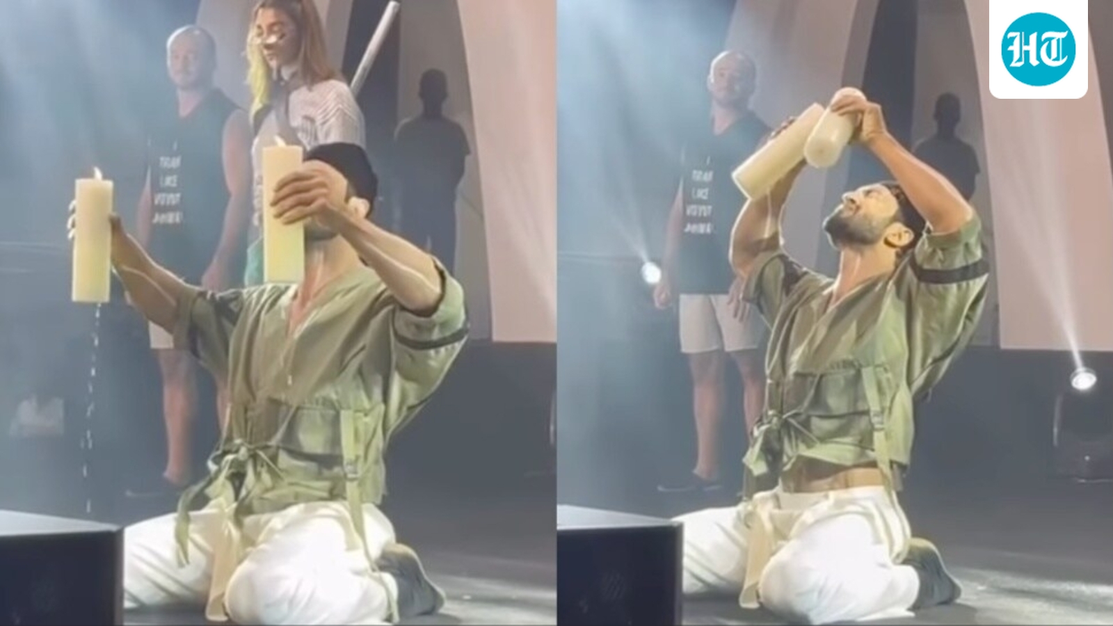 Vidyut Jammwal pours hot candle wax on his face in unseen video, calls it ‘testament to the warrior spirit’; fans react