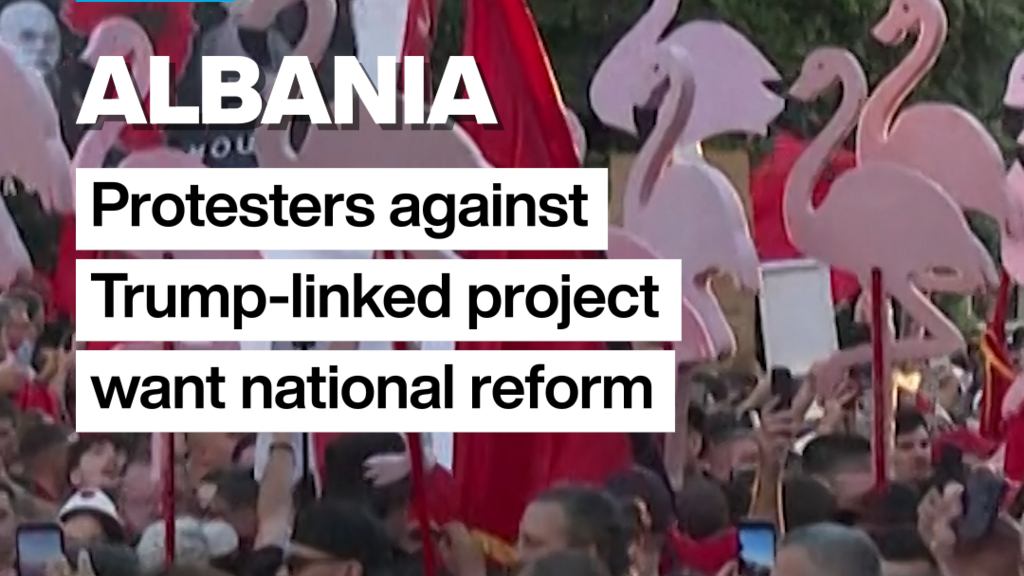 #Albania: protests against #Trump-linked #luxury resort demand national #reform