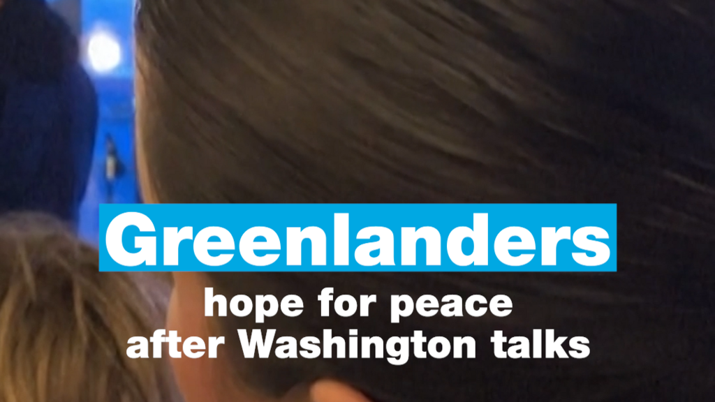 Greenlanders hope for peace after talks in Washington