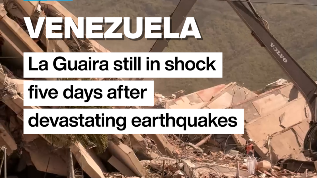 Venezuela: La Guaira still in shock five days after devastating earthquakes