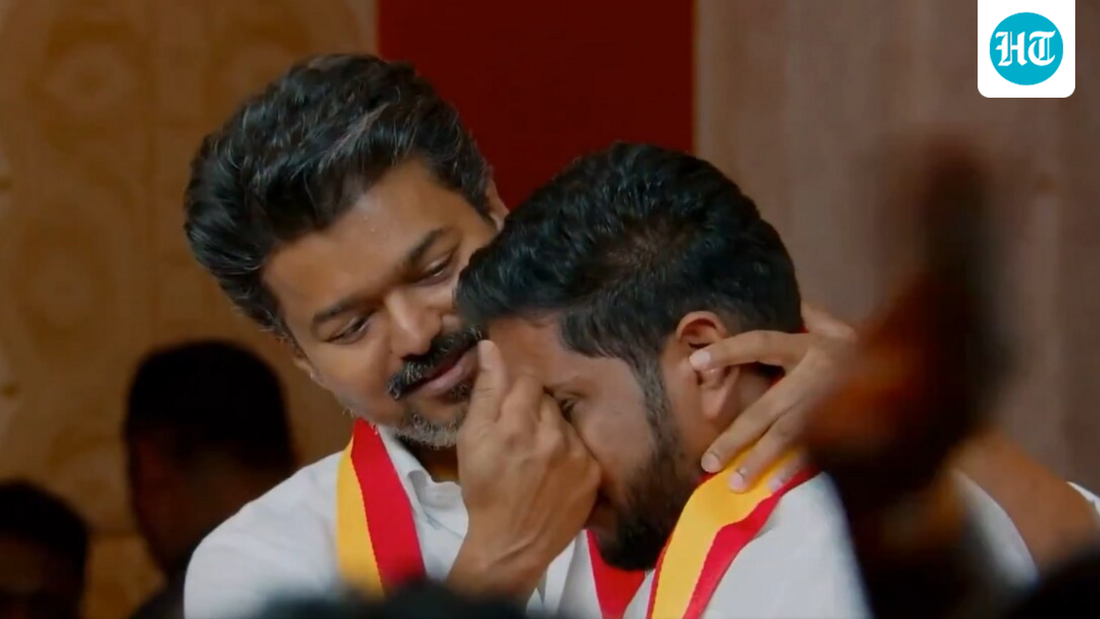 Vijay announces former driver's son as MLA candidate ahead of Tamil Nadu elections; wipes his tears as he sobs