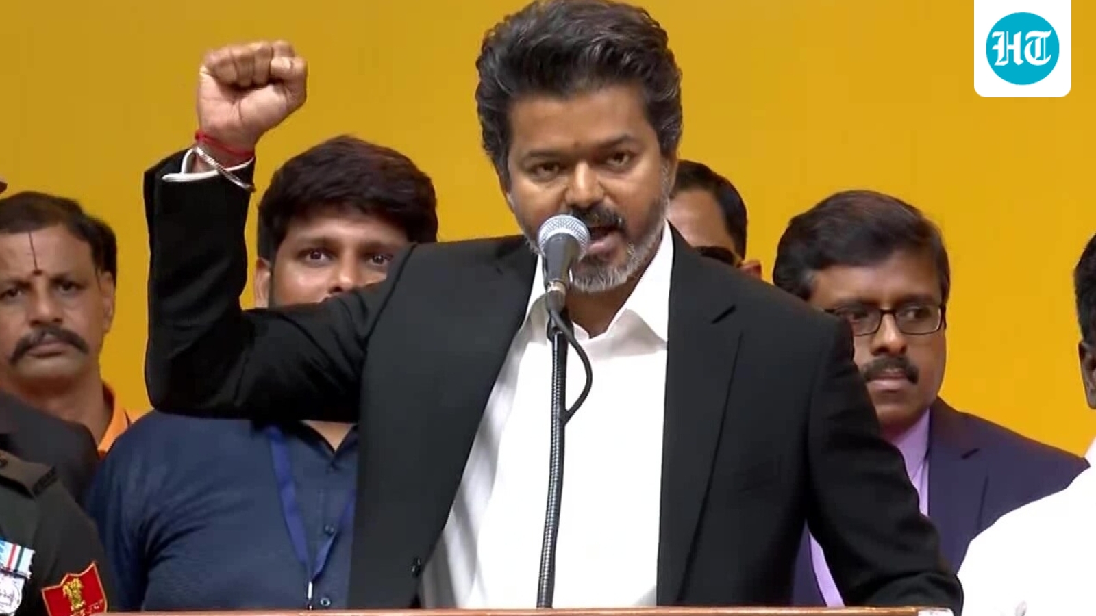 Superstar Vijay finally sworn in as Tamil Nadu Chief Minister to roaring applause: 'C Joseph Vijay ennum naan'