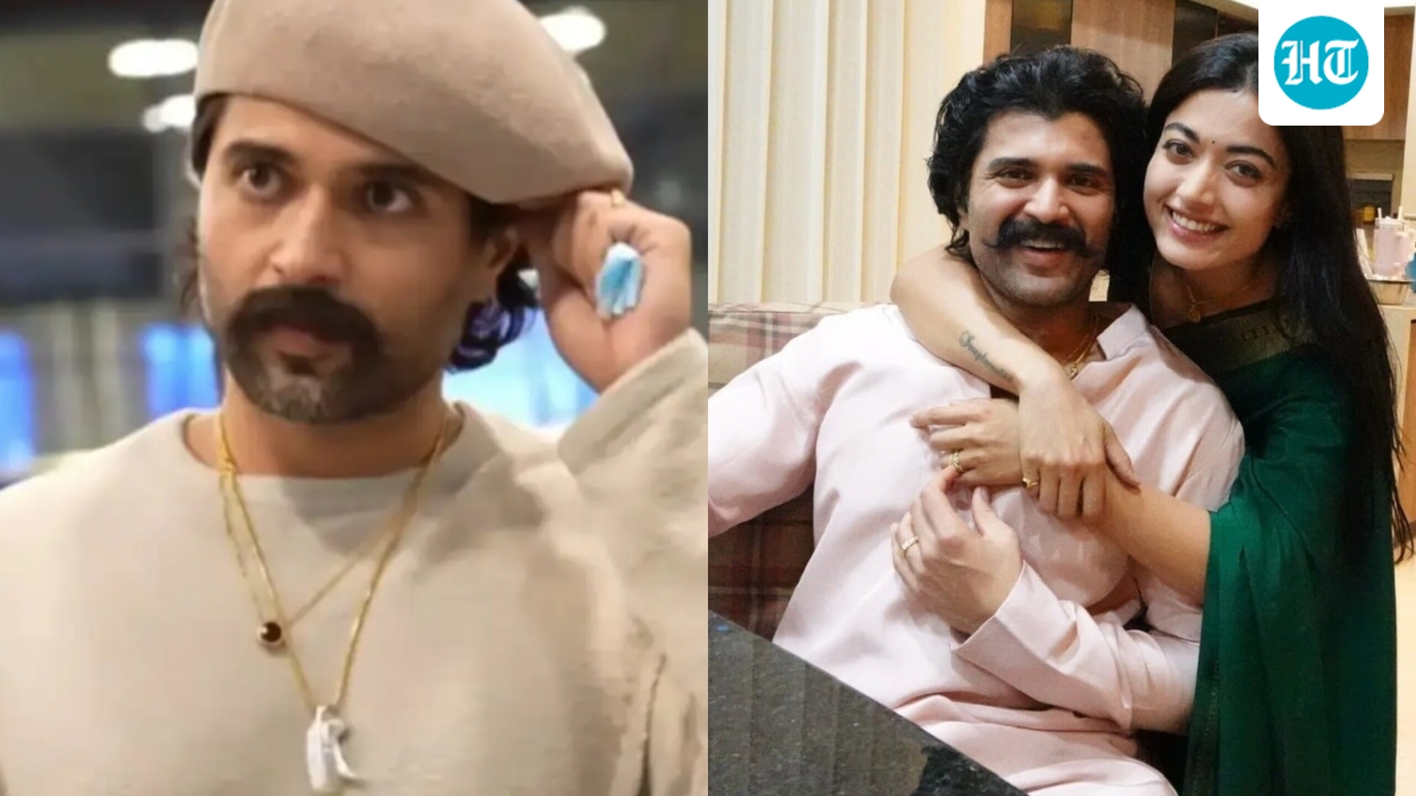 Vijay Deverakonda flaunts pendant with wife Rashmika Mandanna’s initial; fans call it his ‘mangalsutra’. Watch