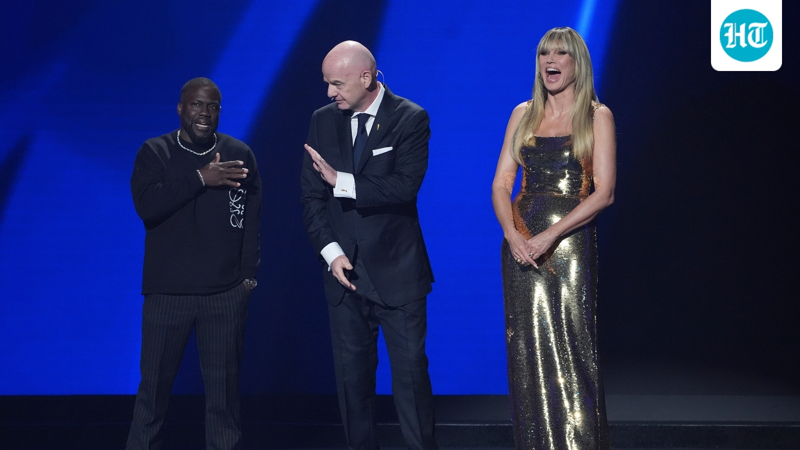 FIFA World Cup 2026 Draw slammed after co-hosts Kevin Hart and Heidi Klum ‘discover a new level of cringe’