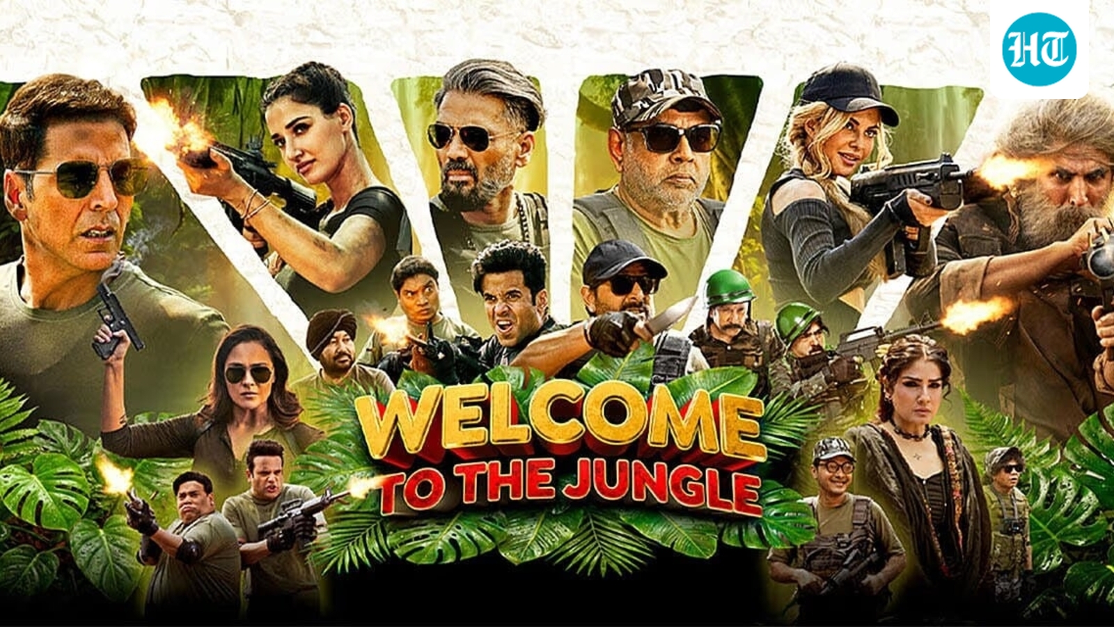30 actors, 50 vanity vans, 250 cars: Ahmed Khan on how he shot Welcome To The Jungle