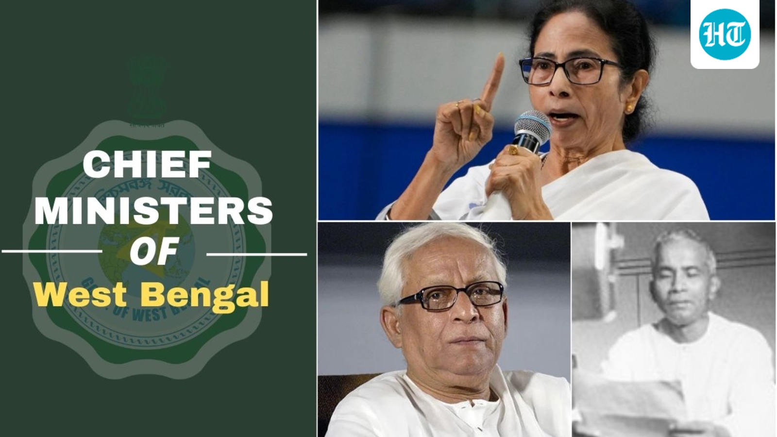 From Prafulla Chandra Ghosh to Mamata Banerjee: Full list of West Bengal chief ministers over the years