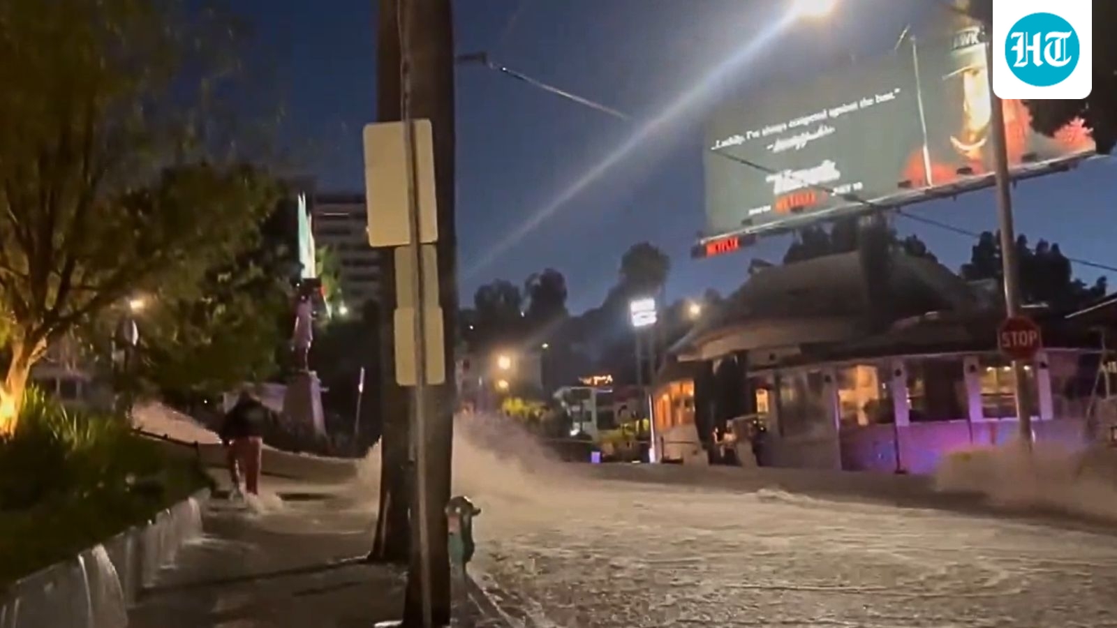 West Hollywood flooding: Major water main break turns streets into rivers, cars trapped