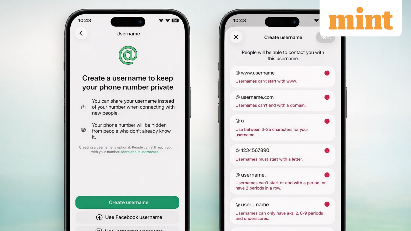 Keep your number hidden: WhatsApp reportedly begins rolling out username feature to change how you chat