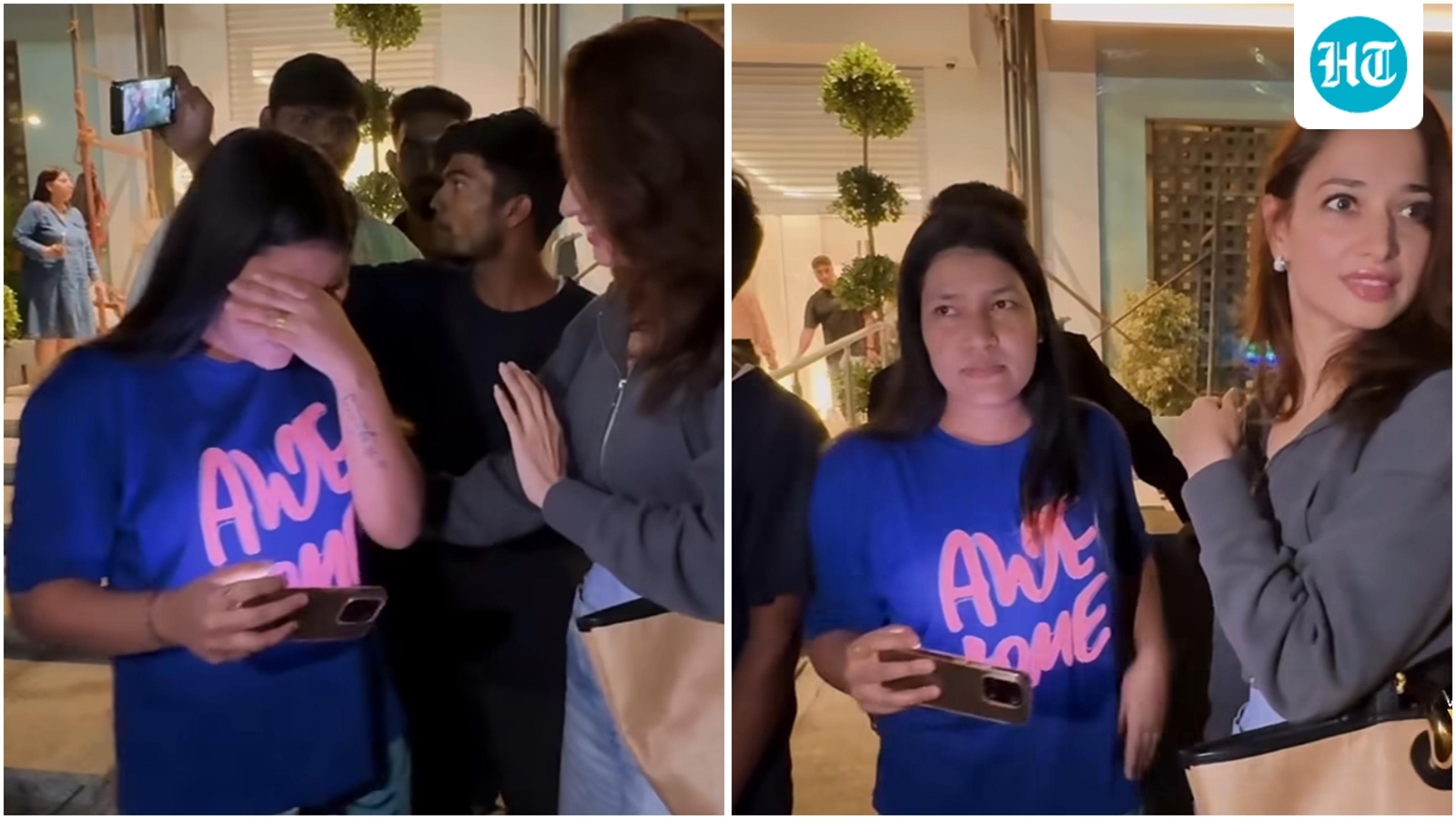 Tamannaah Bhatia comforts emotional fan who breaks down in tears during meet. Watch