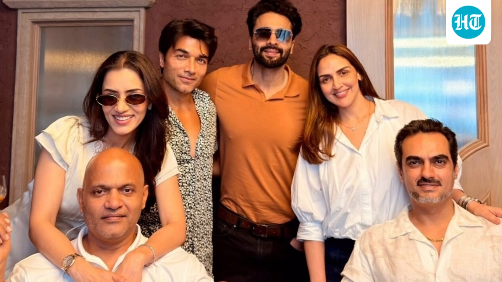 Esha Deol reunites with ex-husband Bharat Takhtani as they enjoy a ‘top-tier gossip session' with friends. See pic