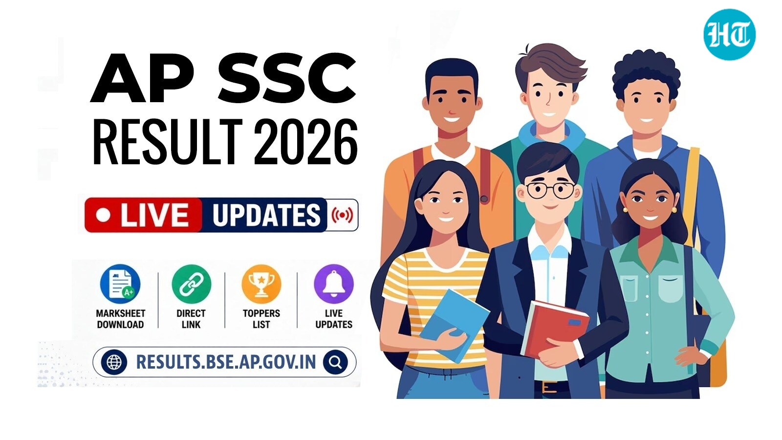 AP SSC Result 2026 LIVE: BSEAP 10th results declared, can be checked on bse.ap.gov.in