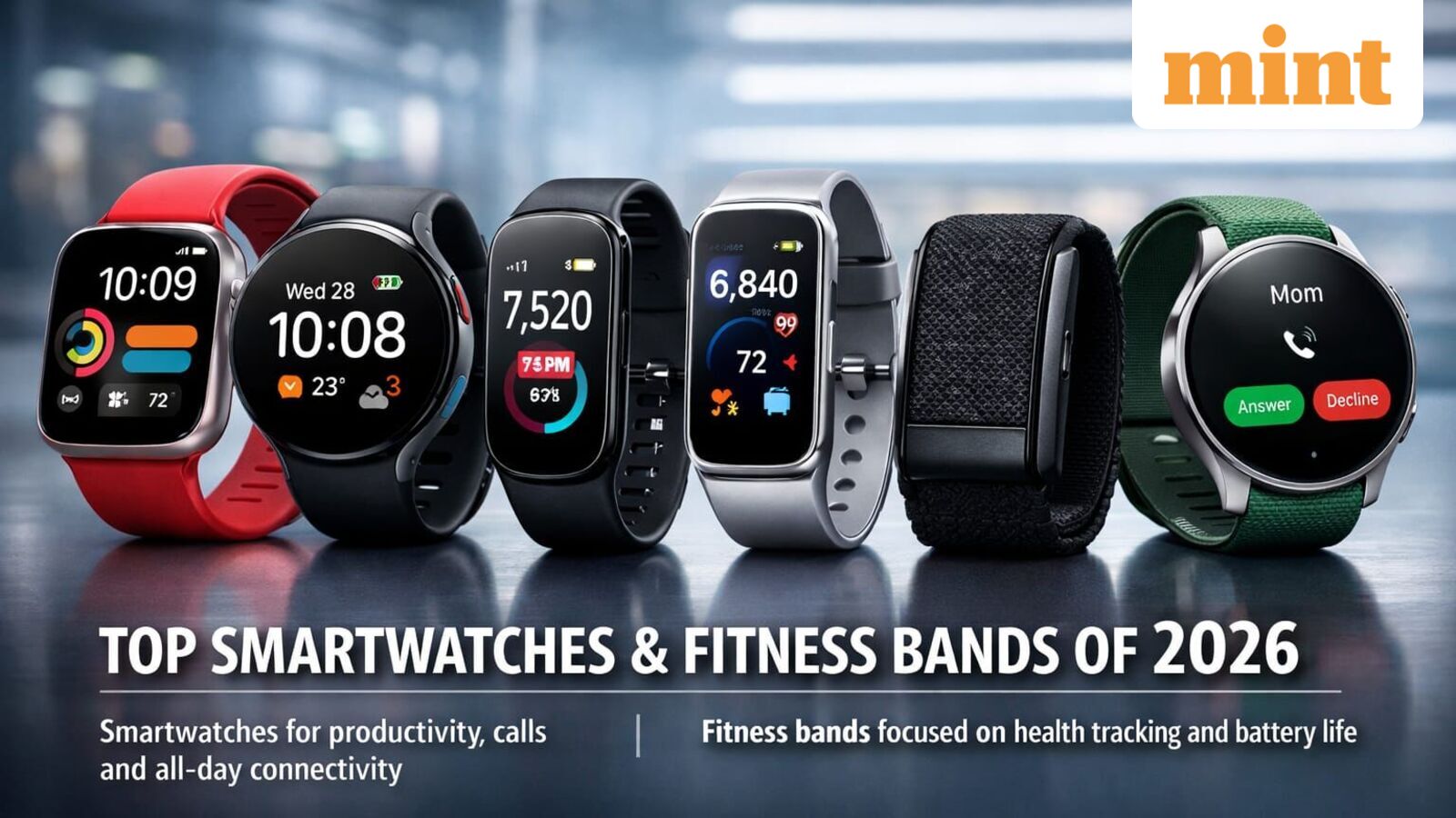 From Apple Watch to Fitbit Air: Top smartwatches and fitness bands of 2026