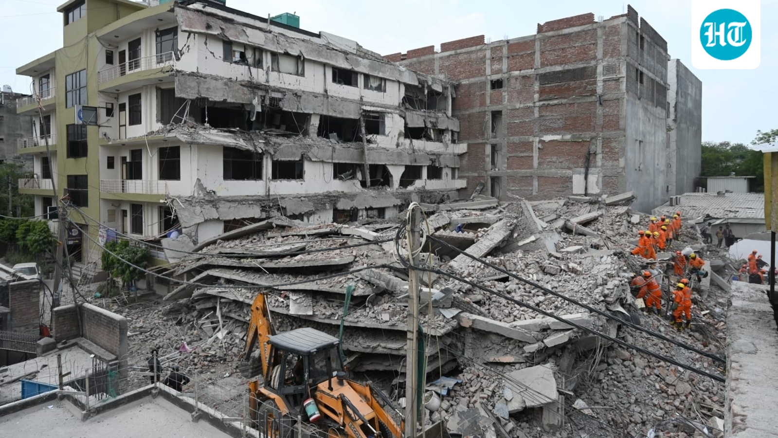 Saket building collapse: MCD takes action after six killed; 2 engineers suspended