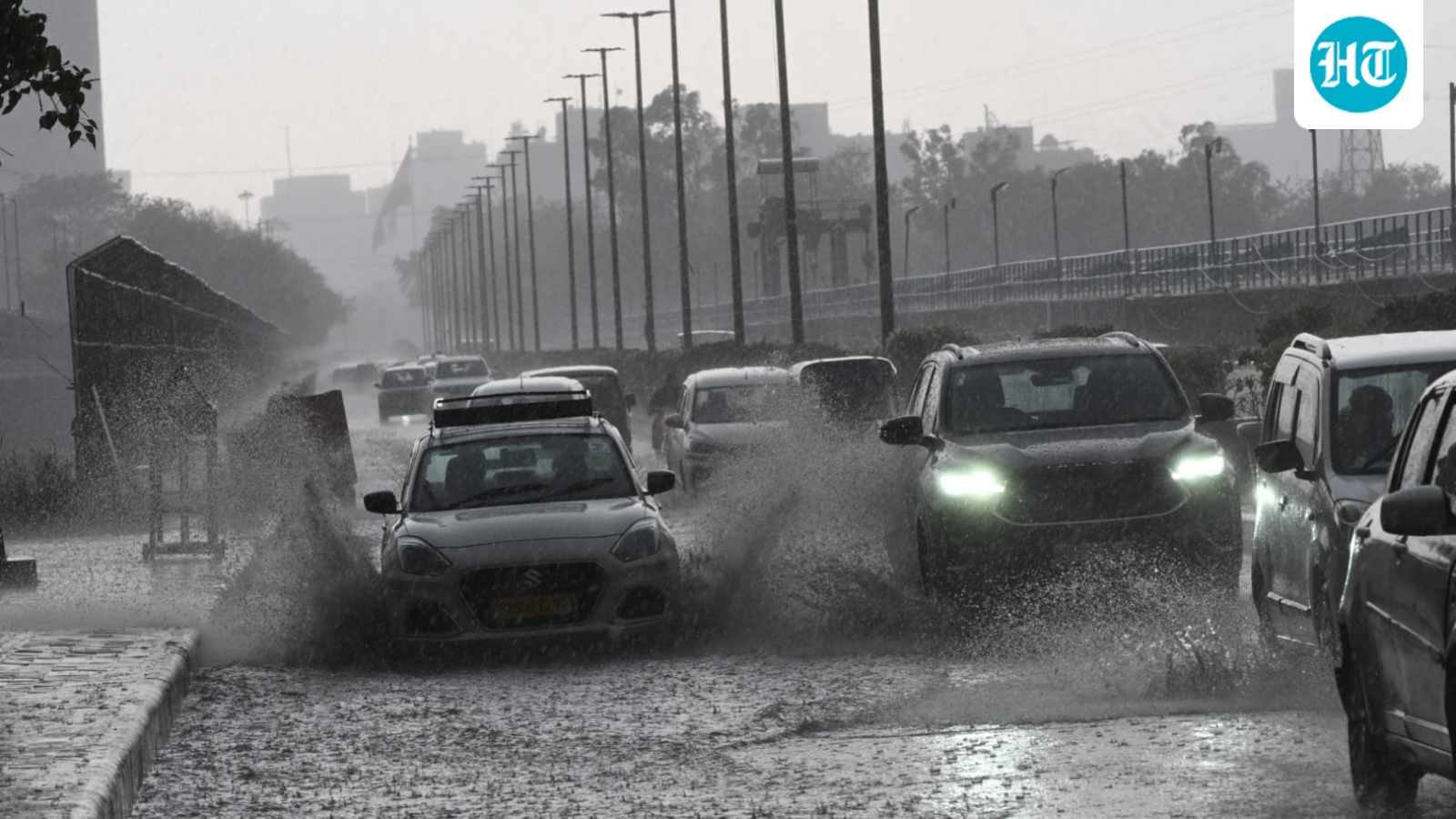 Waterlogging, trees uprooted: Sudden storm wreaks havoc across Delhi-NCR | In pics