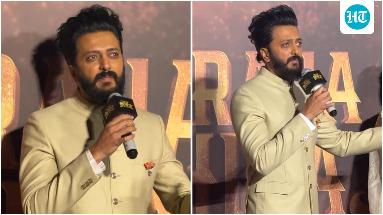 Riteish Deshmukh breaks down at Raja Shivaji trailer launch, thanks Abhishek Bachchan: ‘Stood with me like a brother’