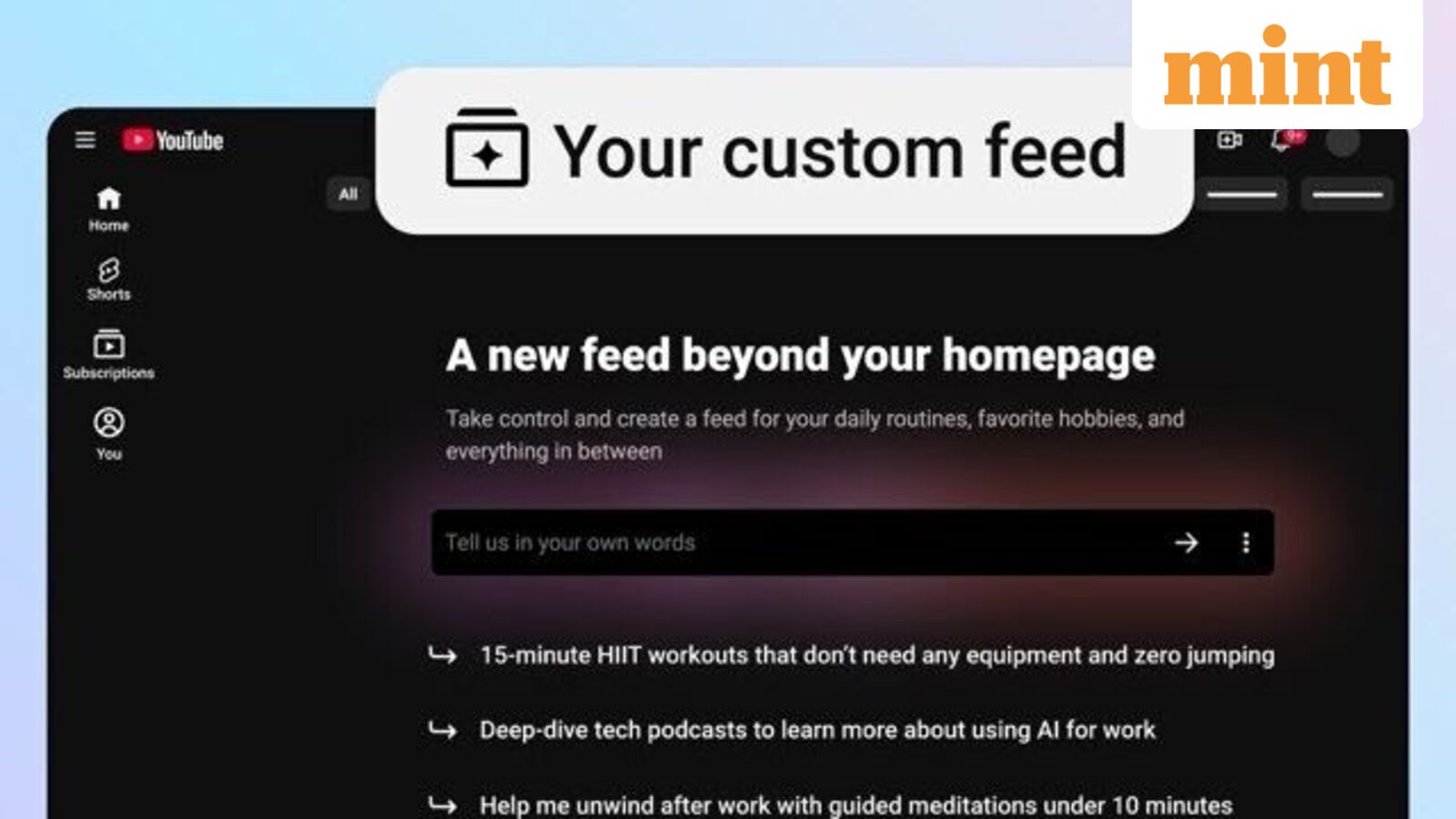How to use YouTube’s new AI update to take total control of your video recommendations