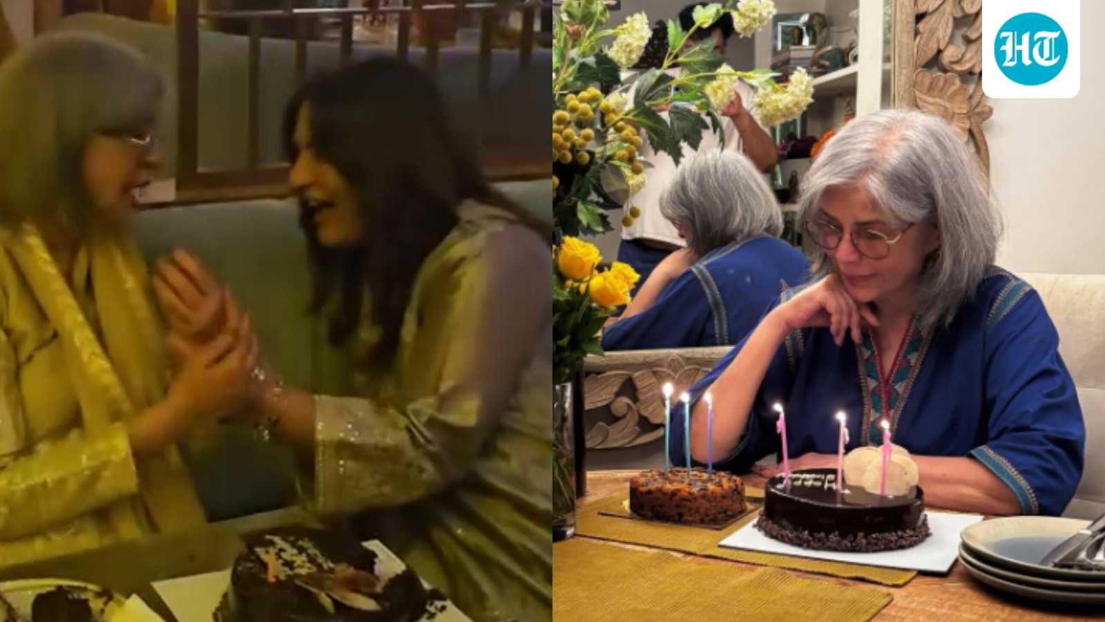 Zeenat Aman grooves to Dum Maro Dum with Archana Puran Singh at 74th birthday bash: ‘Dancing like I haven't in years’