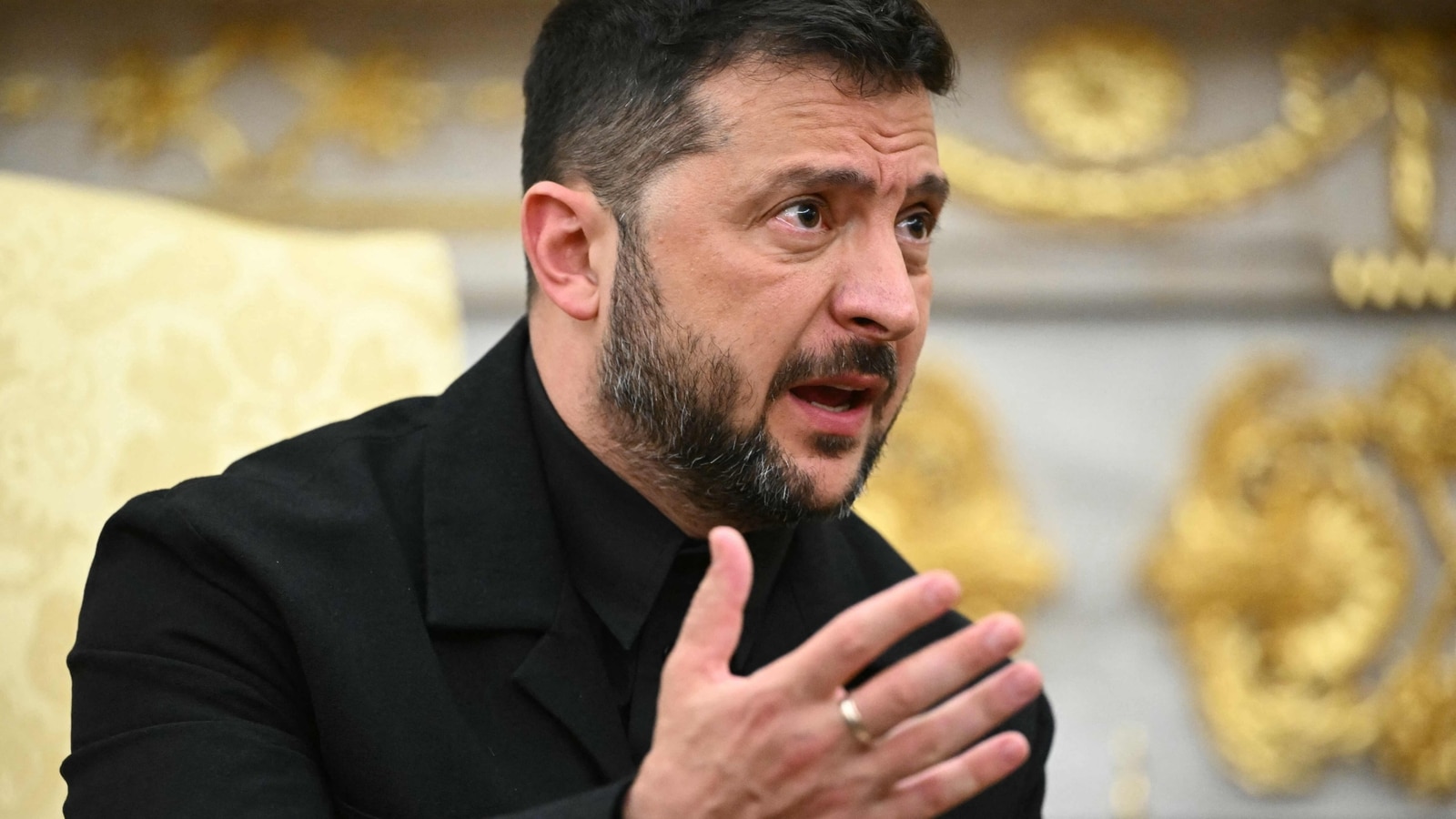 Zelensky says he's open to election in Ukraine, if safe