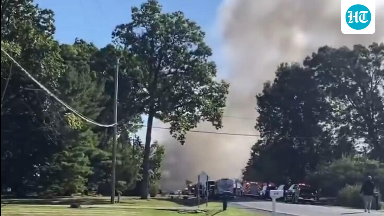 Grand Blanc shooting: Massive fire at church amid active shooter claims; scary video emerges