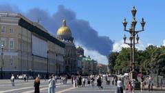 Steve Rosenberg: Russia's economic forum overshadowed by Ukrainian drone attacks on St Petersburg