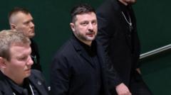 Trump meets Zelensky as US envoy says ending war with Russia down to one issue