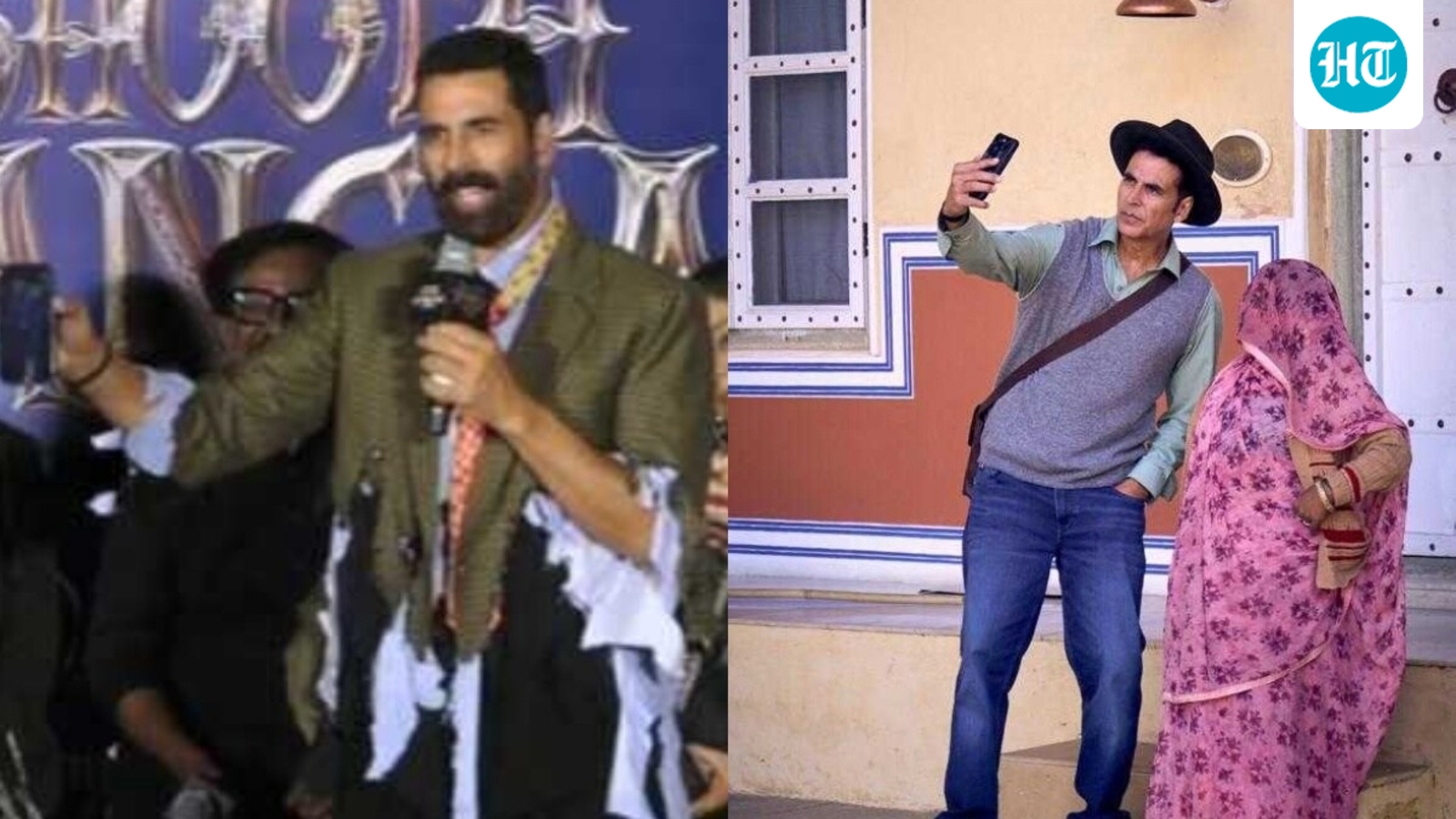 Akshay Kumar reveals which selfie is his ‘favourite’ at Bhooth Bangla trailer launch, check it out