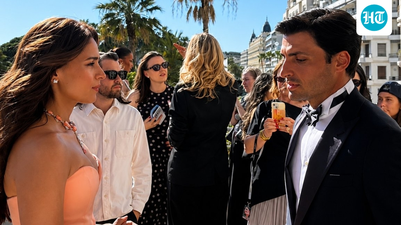 Alia Bhatt meets F1 driver Carlos Sainz at Cannes, internet calls it the ultimate crossover: ‘Not on 2026 bingo card’